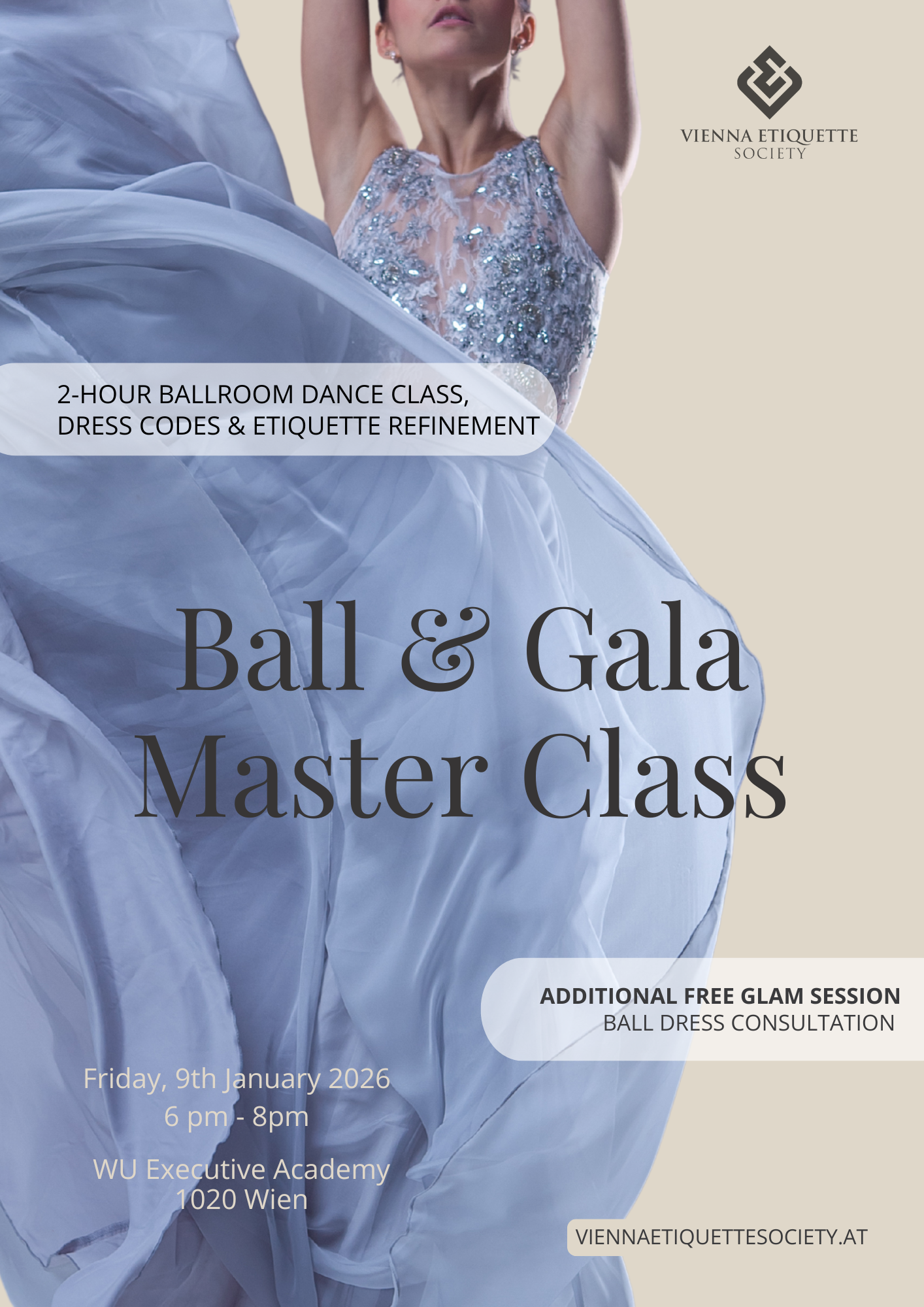 Ball & Gala Master Class for Individuals: 9 Jan 2026