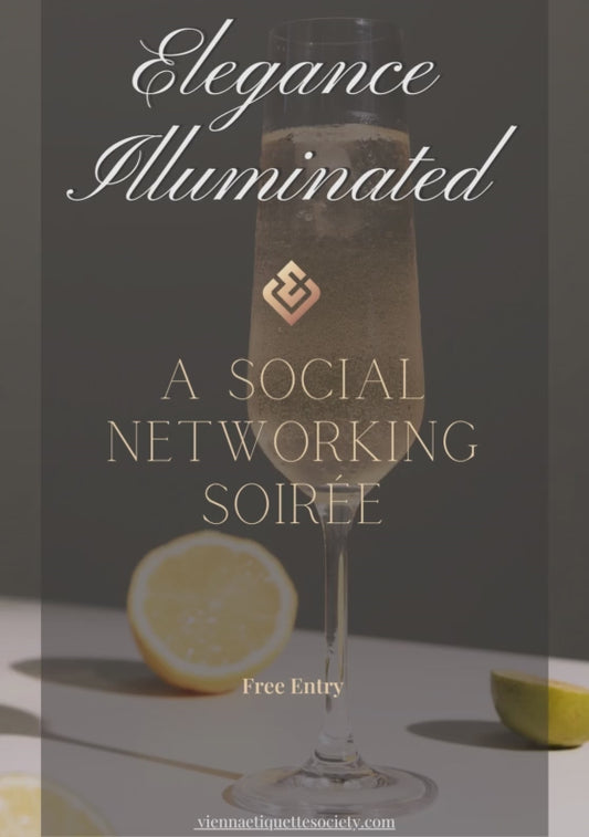 Elegance Illuminated: A Social Networking Soirée. 16.04.2024. Free entry!